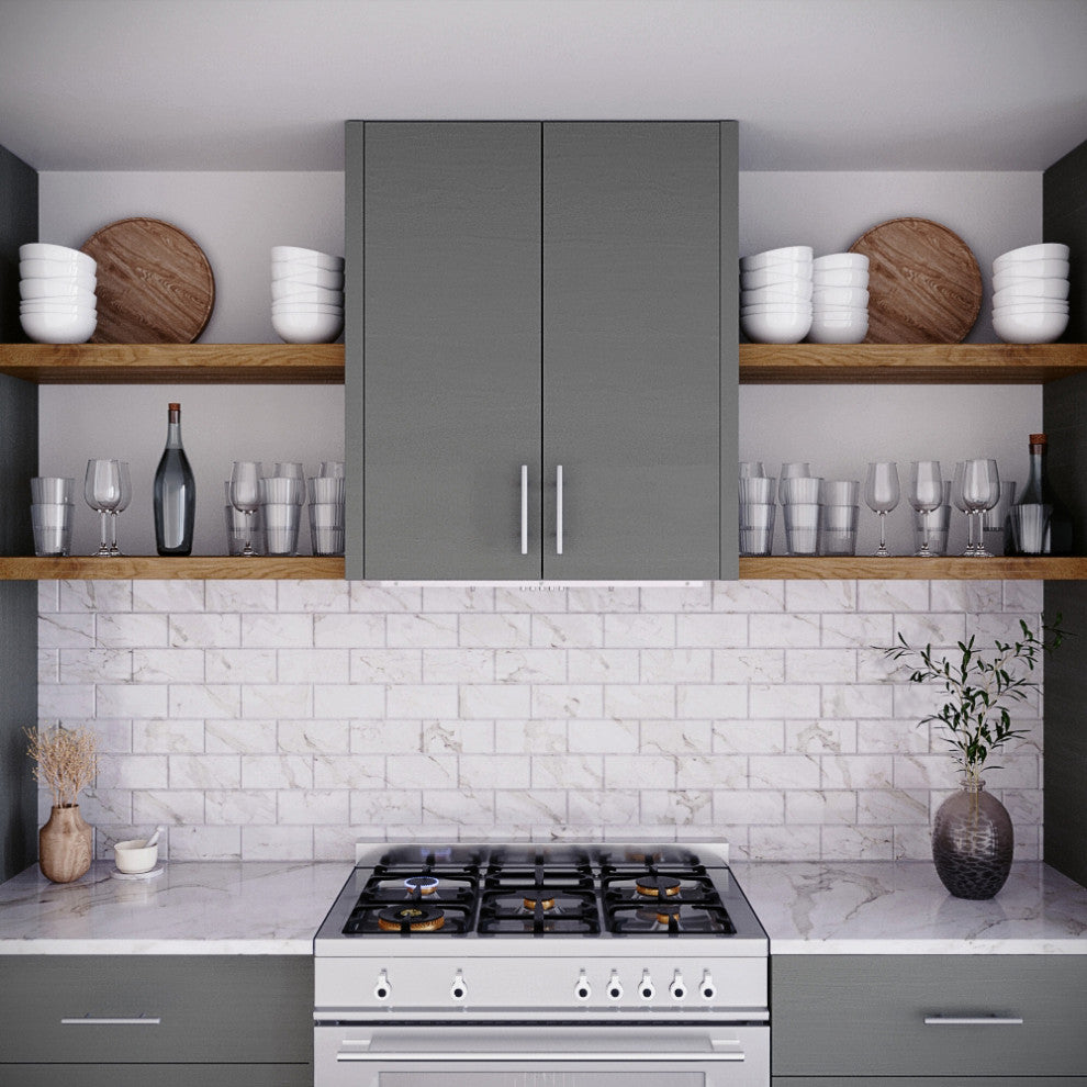 Streamline 28" Petroni Ducted Insert Range Hood, Stainless Steel