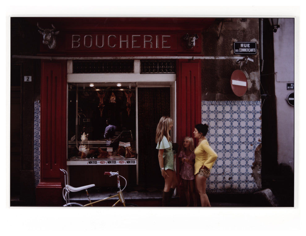 Saint-Tropez Boucherie By Slim Aarons
