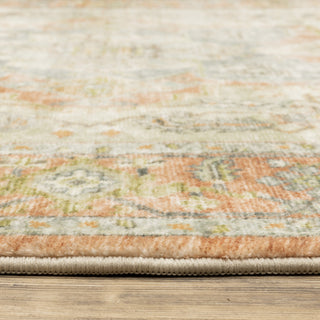 Oriental Weavers Savoy Indoor Rug Orange/ Silver 5'3" X 7'3"