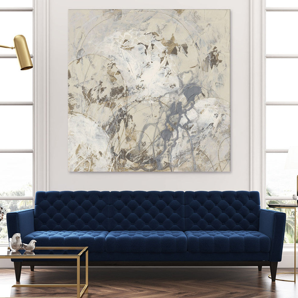 "Impasto Gesture I" Fine Art Giant Canvas Print, 54"x54"