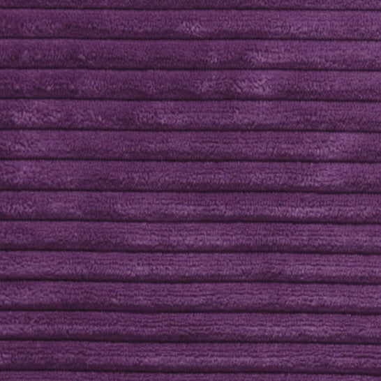 Pillow Decor - Wide Wale Corduroy 12 x 20 Throw Pillows, Purple
