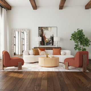 Octavia Sectional, Ivory