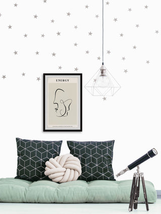 "Positive Energy" Framed Painting Print, 12x18