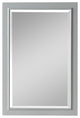 Legion Furniture 20"x30" Vanity Mirror, Cool Gray