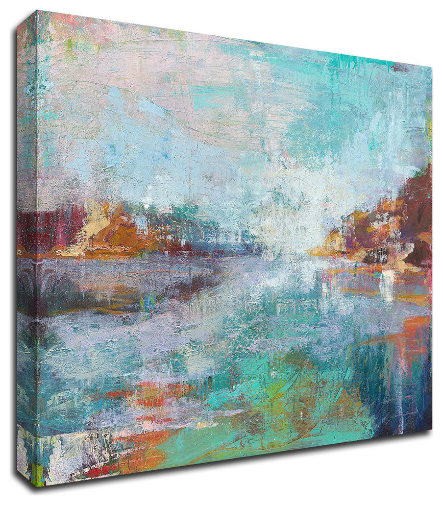 Serenity by Julia Hacker, Print on Canvas, 30"x30"