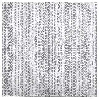 Dashes Dark Gray 58x58 Tablecloth