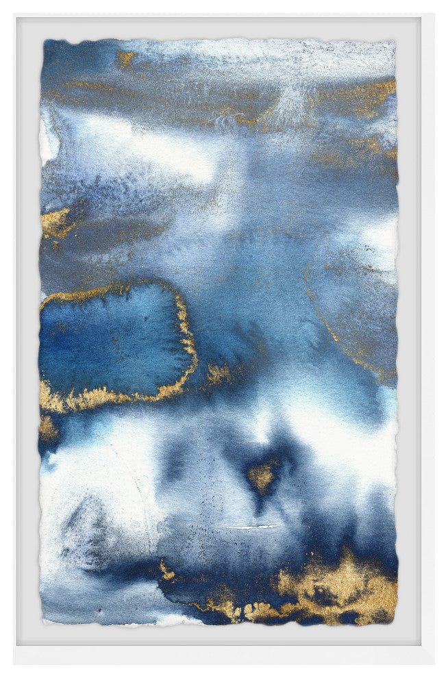 "Raging Forest" Framed Painting Print, 12x18