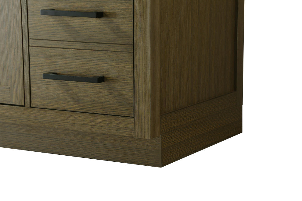 Home Living 48" Single Bathroom Vanity, Chestnut Brown