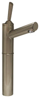 Single Hole Stick Handle Elevated Lavatory Faucet, 7" Extension, Long Spout