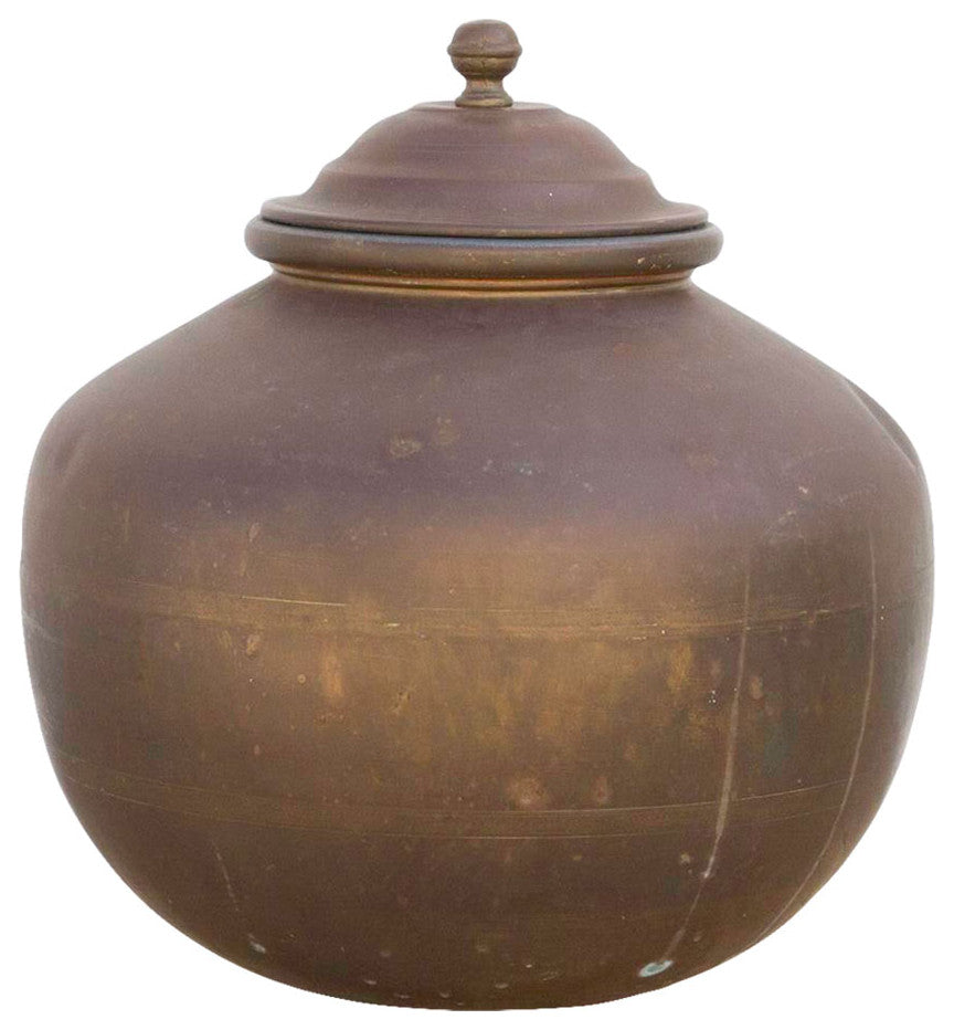 Indian Antique Brass Water Pot