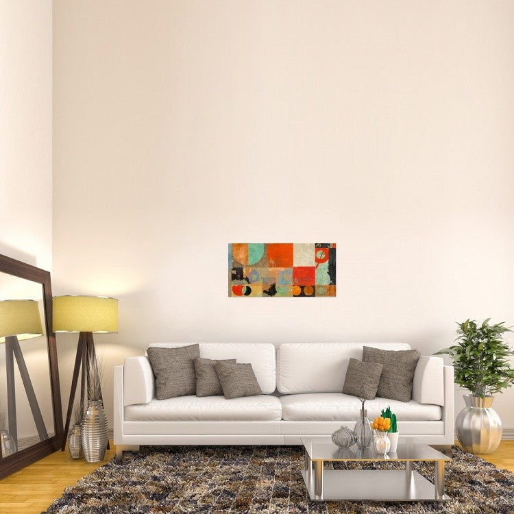 "Morning Moves" Stretched Canvas Giclee by Alphonse Baron, 36x18"