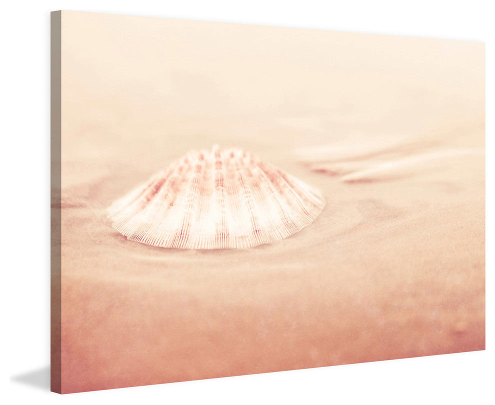 "Seaside" Painting Print on Wrapped Canvas