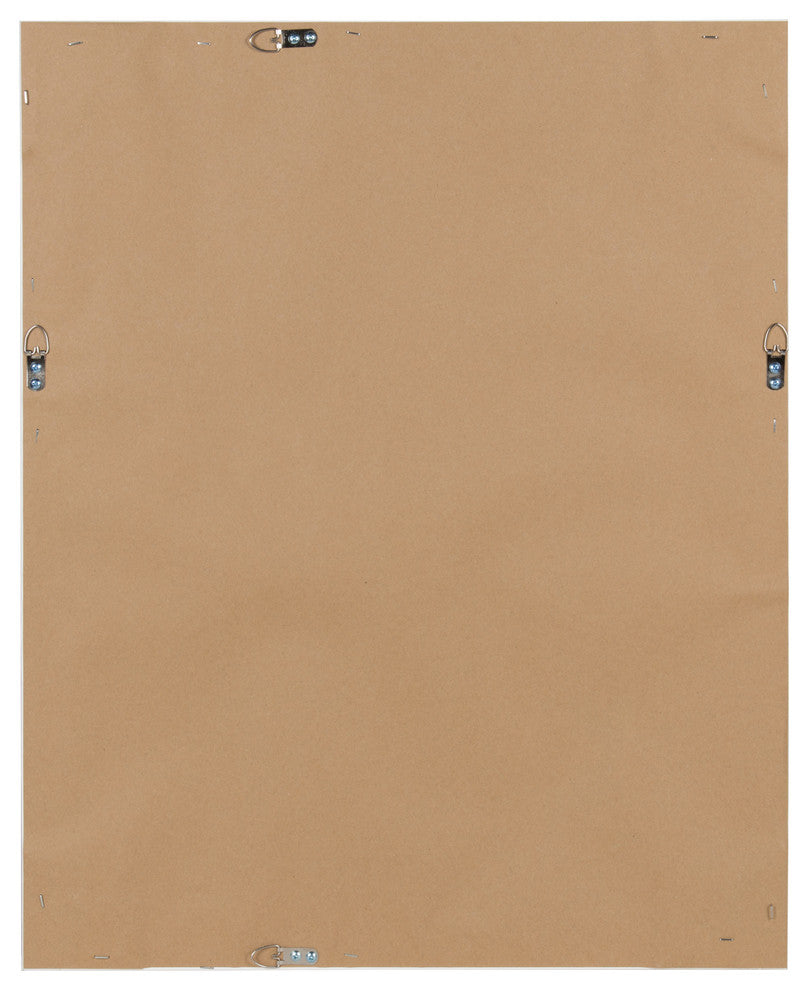 DesignOvation Beatrice Framed Linen Fabric Pinboard, White, 23x29