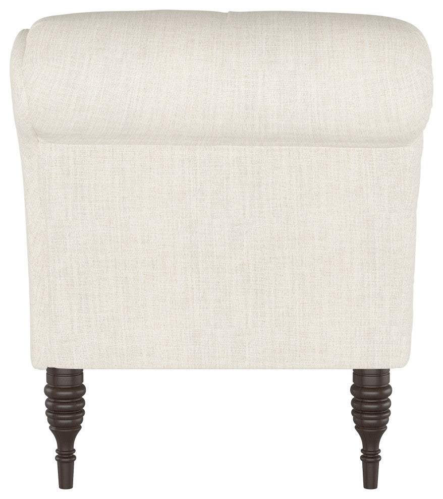 Chaise, Linen Talc