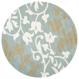 Safavieh Soho Soh760B Floral Rug, Blue/Multi, 5'0"x8'0"