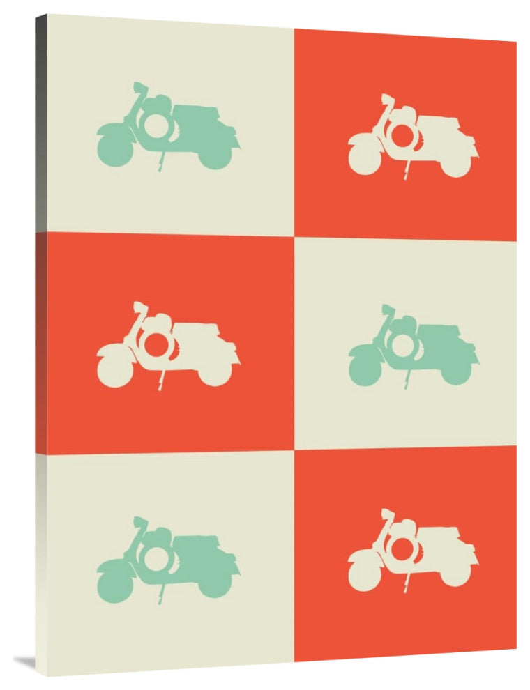 "Scooter" Poster Fine Art Print