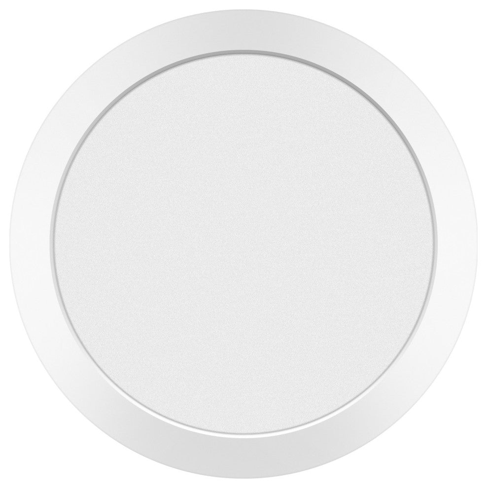 Access Lighting 20830LEDD ModPLUS 7"W LED Flush Mount Drum - Brushed Steel /