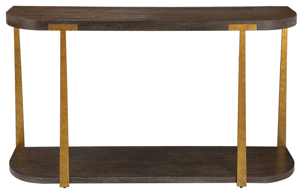 Uttermost Palisade Wood Console Table