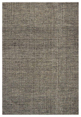 Hooked Wool Giana Area Rug, Charcoal, 5'x7'6"
