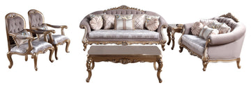 Florence 6-piece Victorian Living Room Set