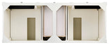 Brittany 60" Bright White Double Vanity