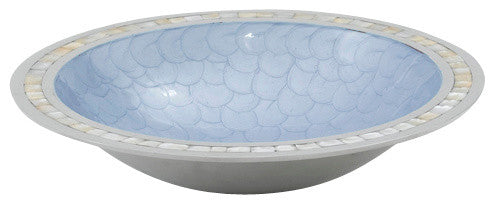 Classic 15" Round Bowl, Hydrangea
