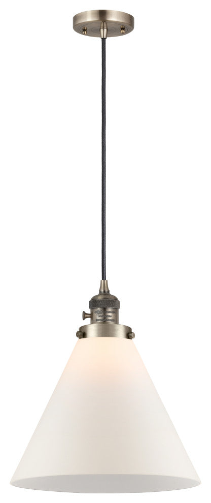 INNOVATIONS 201CSW-AB-G41-L 1-Light Mini Pendant Antique Brass