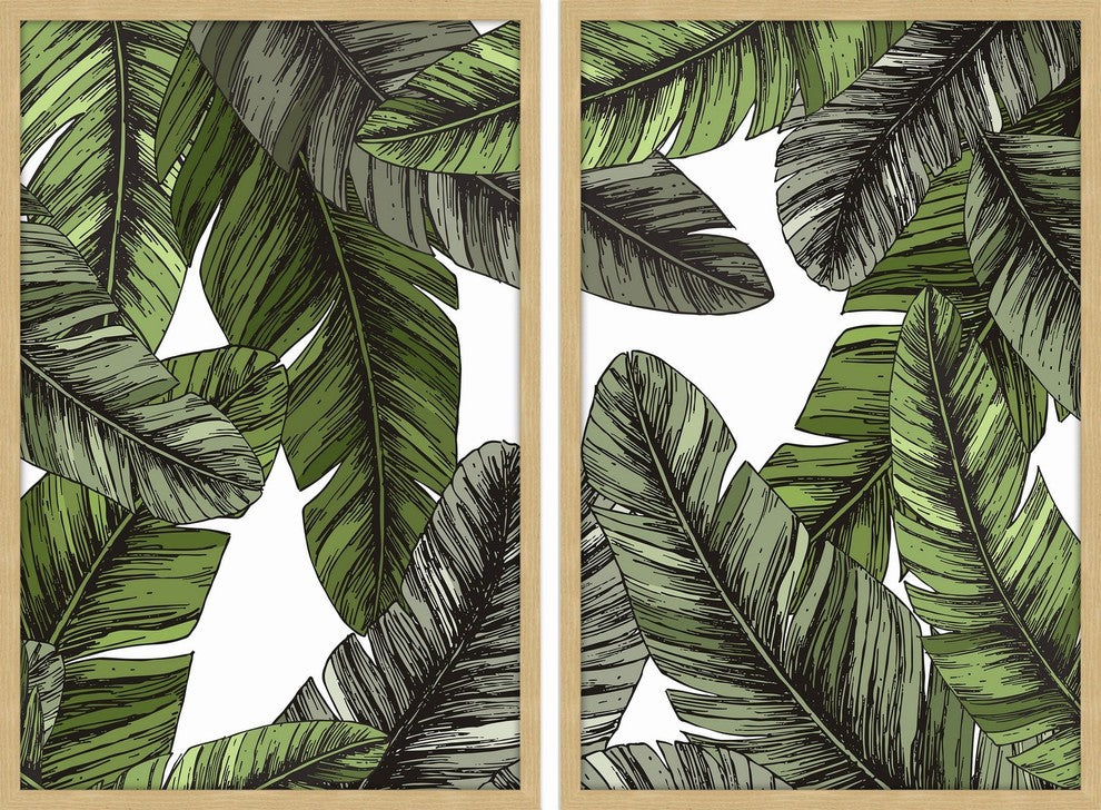 Boca Raton Diptych, 24x18