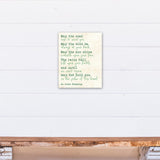 Irish Blessing 11x14 Canvas Wall Art
