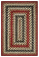 Homespice D"cor Chester Jute Braided Rug 8 x 10' Oval