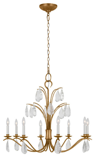 Shannon Large Chandelier, Antique Gild