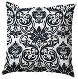 Alexys Polyester Indoor/Outdoor Pillow, Black, 20"x20"