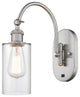 Innovations 518-1W-SN-G802 Clymer 1 Light 5.3" Sconce, Brushed Satin Nickel