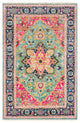 Surya Antique ATQ-1015 Traditional Area Rug, Teal, 8' x 11' Rectangle
