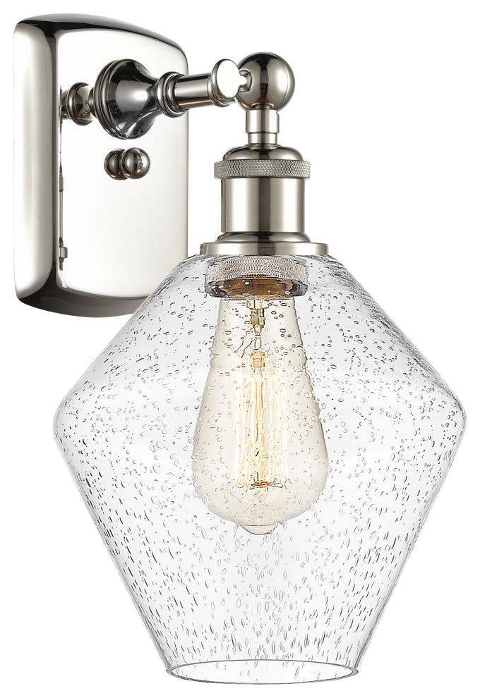 Innovations 516-1W-PN-G654-8 1-Light Sconce, Polished Nickel