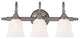 Brunswick 3-Light Vanity Fixture, Chrome