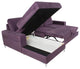 LENS Sectional Sofa-Bed, Purple, Left Corner