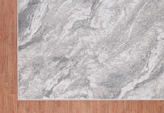 High-Low Silas Gray/Beige Rug, Gray, 7'9"x10'