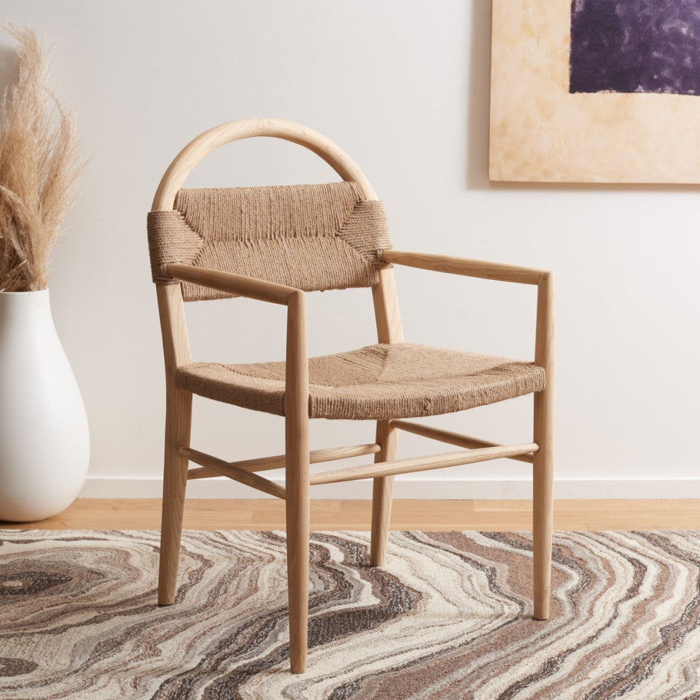 Safavieh Farley Dining Chair, Natural