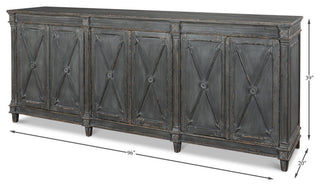 Marksman Sideboard Concrete Gray