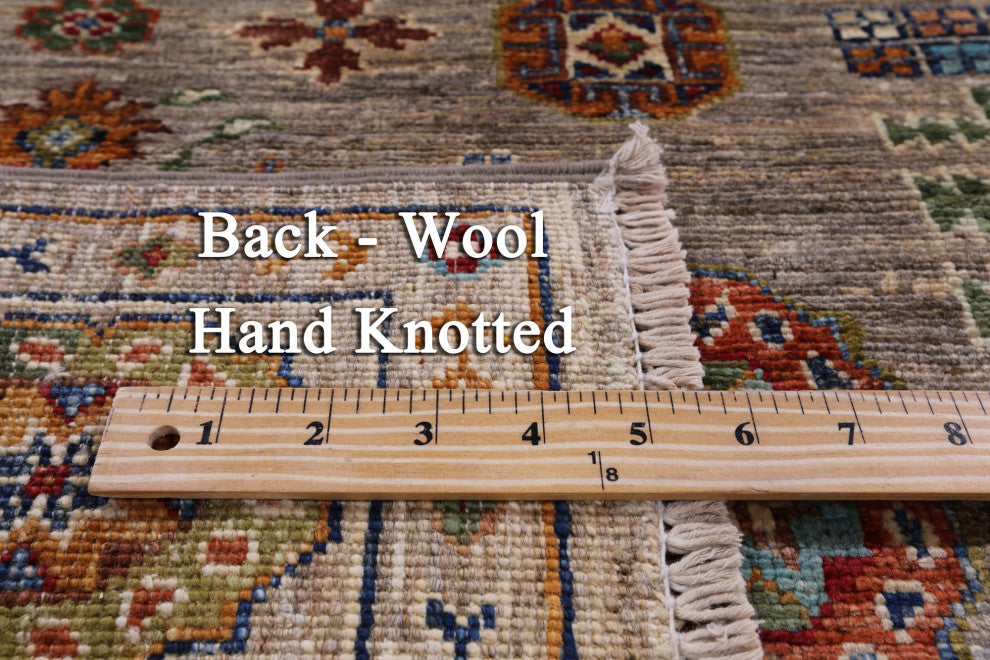 Persian Hand Knotted Wool Rug 5' 0" X 6' 5" - Q12479