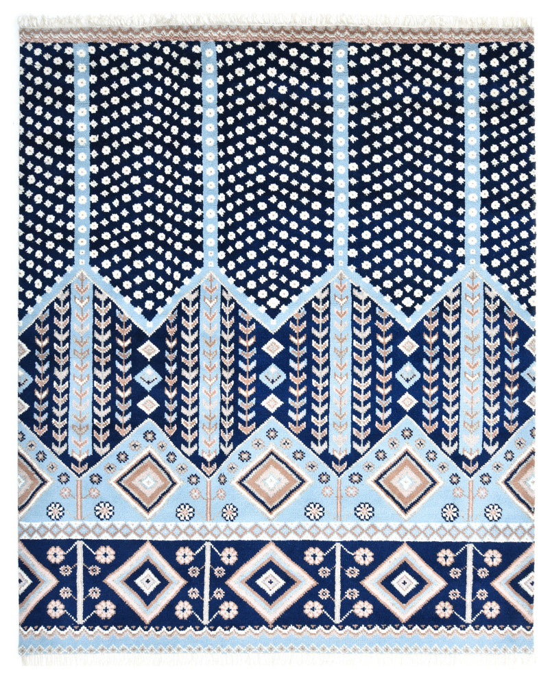 Hudson, Handmade Area Rug - 3'0"x5'0", 9 X 12