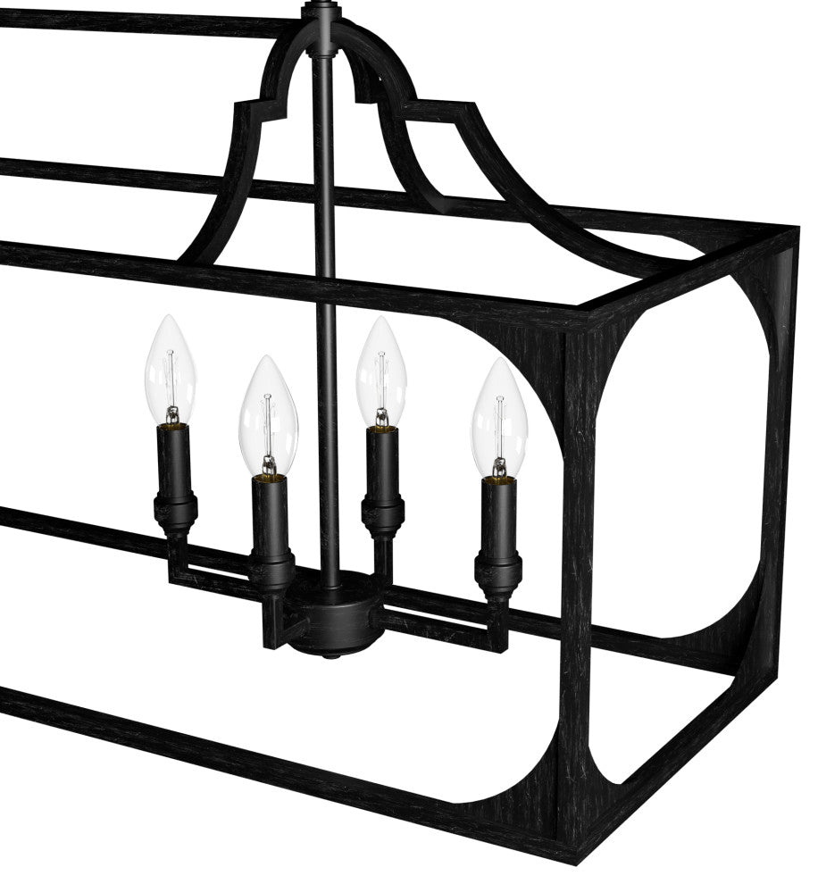 Highland Hill Rustic Iron 8 Light Chandelier Ceiling Light Fixture