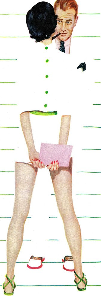 "The Brazen Widow" Painting Print on Wrapped Canvas