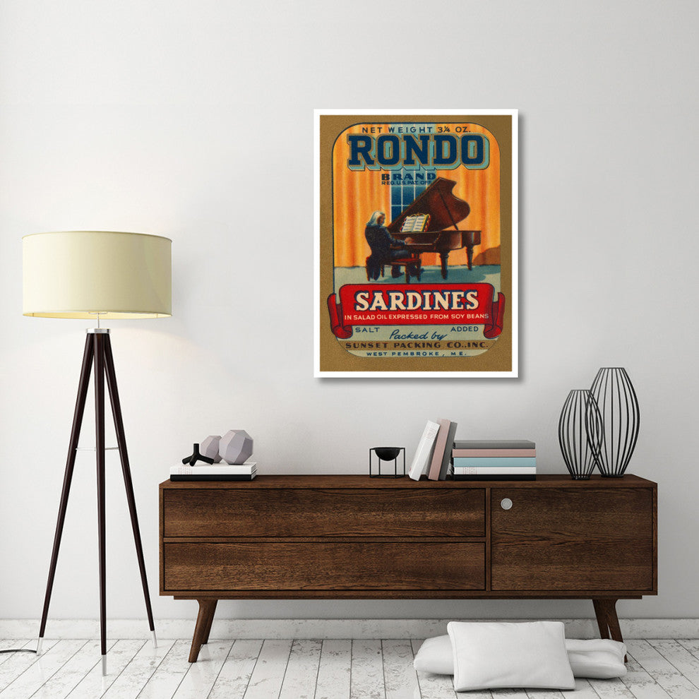 "Rondo Brand Sardines" Digital Paper Print by Retrolabel, 35"x46"