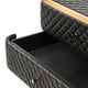 Black Leather Side Table | Eichholtz Monfort