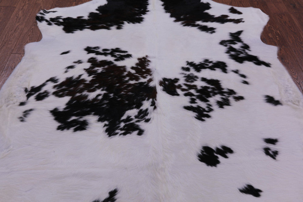 7' 1" X 6' 10" Natural Cowhide Rug C1721