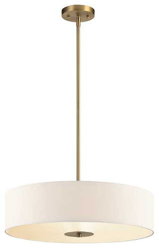 Kichler 20" 3 Light Convertible Pendant, Classic Bronze