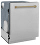 ZLINE 24" Tall Tub Dishwasher, DuraSnow Stainless Steel DWMTZ-SN-24-CB