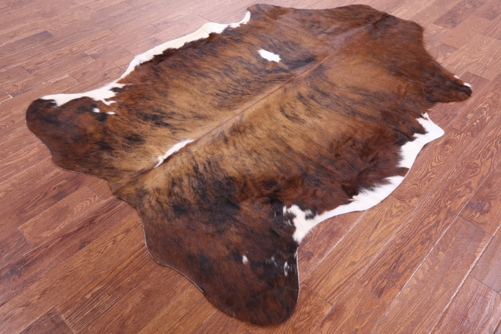 Natural Cowhide Rug 7' 1" X 5' 6" C1513
